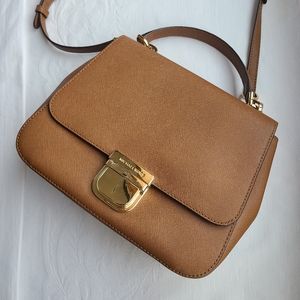 Michael Kors Saddle Purse + Crossbody Bag